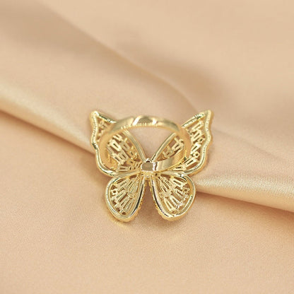 Avelena | Ziron Schmetterling Ring