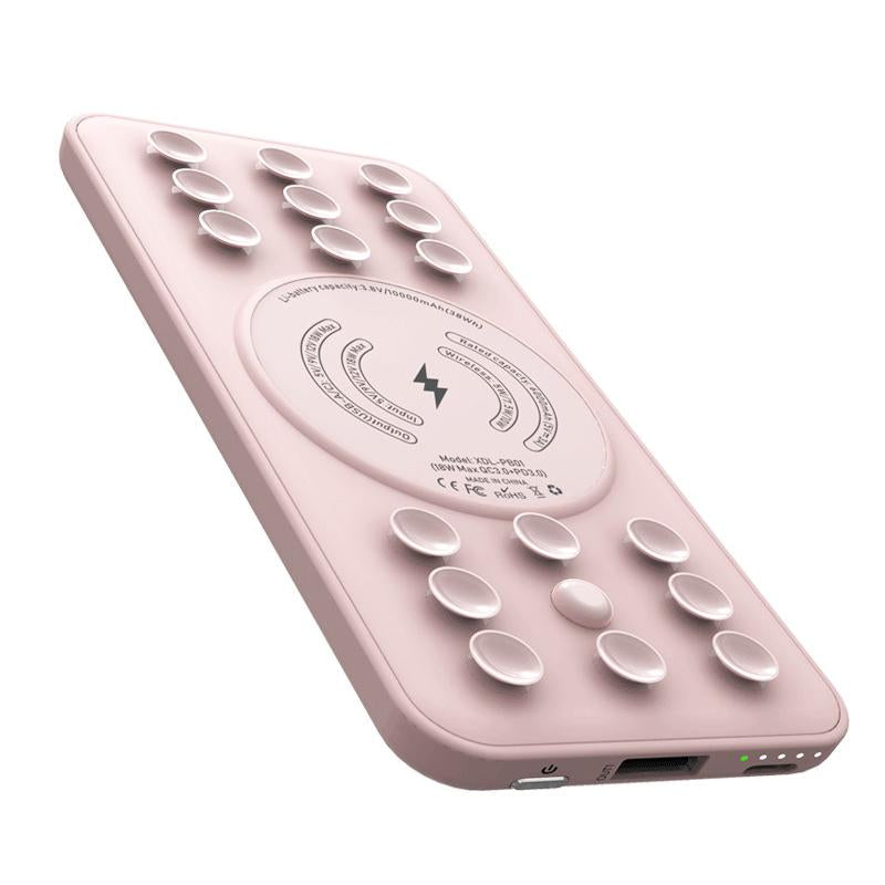Avelena | Kabellose Powerbank mit Saugnäpfen
