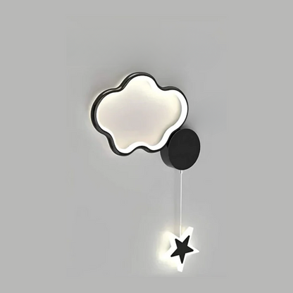 Avelena | DreamLight | Magische Wandlampe mit Wolken, Sternen und Mond