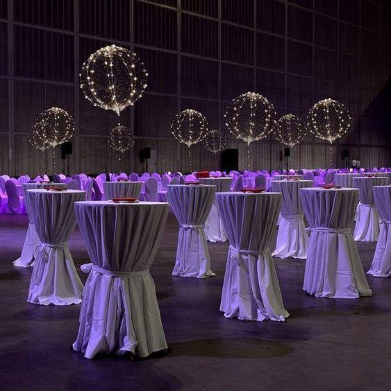 Avelena | Globe Wiederaufladbare Led-Luftballons Für Veranstaltungen