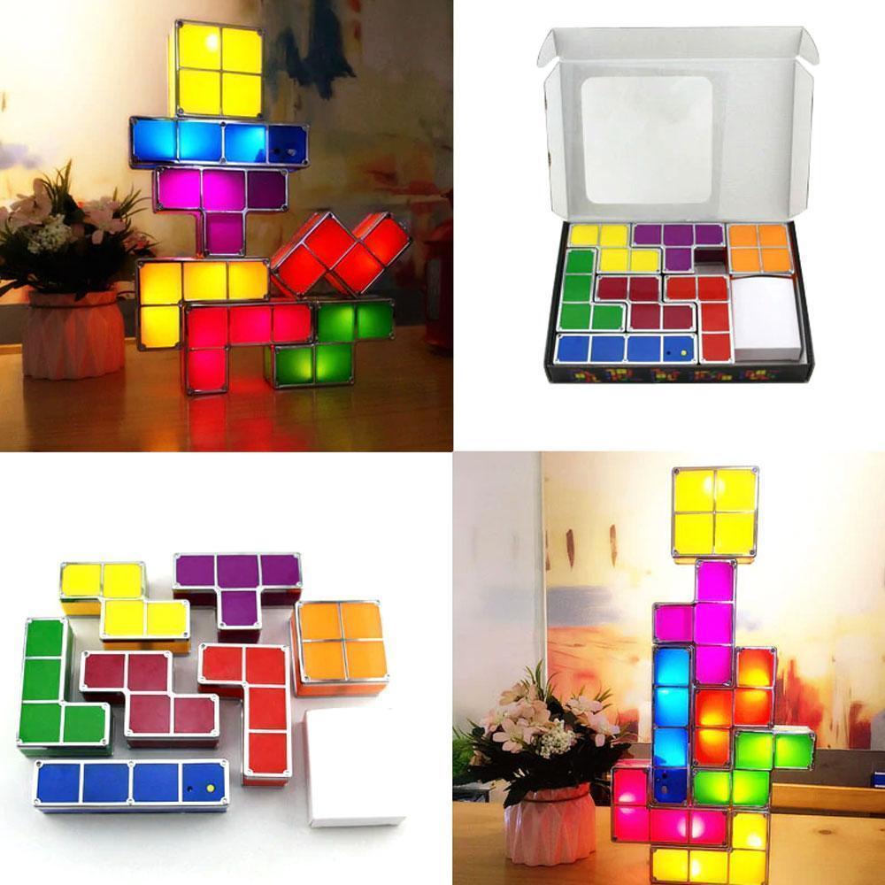 Avelena | Tetris Stapelbare LED Nachtlicht