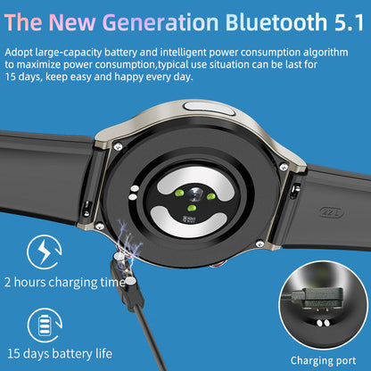 Avelena | CFDA EKG Blutsauerstoff Herzfrequenz Gesundheitsüberwachung Smart Watch