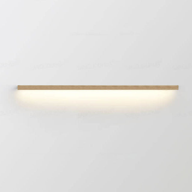 Avelena | ZenBeam Japanische LED Wandleuchte | Massivholz Design | Moderne Akzentbeleuchtung