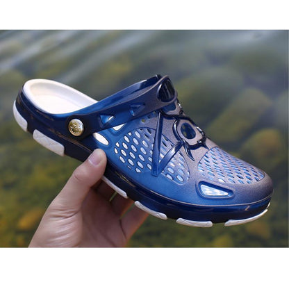 Avelena | Herren Strandsandalen Atmungsaktiv Mesh Strand Pantoffel