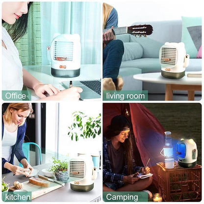 Avelena | Glückskatze Wasser Kühlung Ventilator