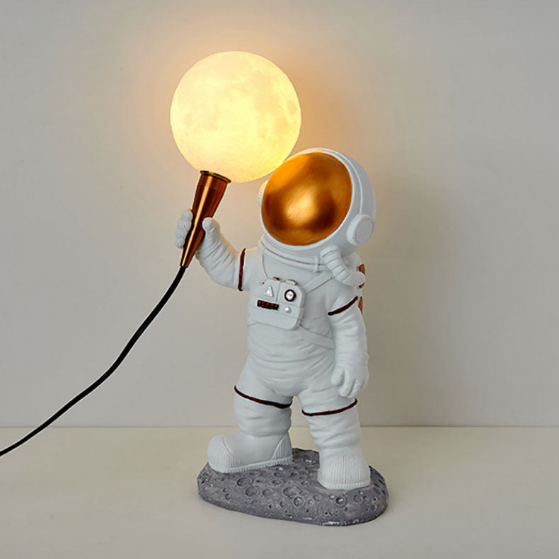 Avelena | CosmoBuddy Astronaut Wandlampe | Kreatives Design | Resin & ABS | LED Schlafzimmerlicht