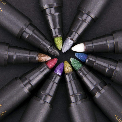 Avelena | Wasserdichte Paint Marker Stifte（Anzug mit 10 Farben）