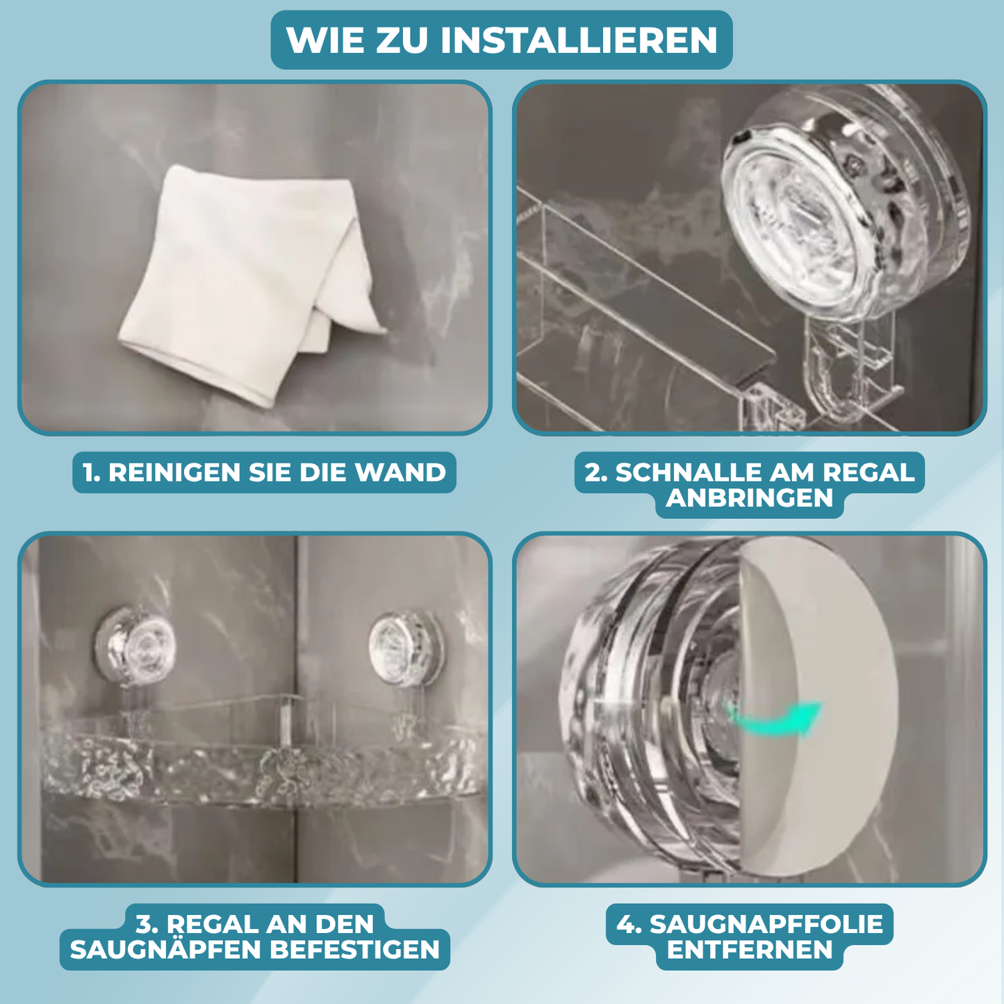 Avelena | CornerShelf – Ordnung und Stil für jedes Badezimmer