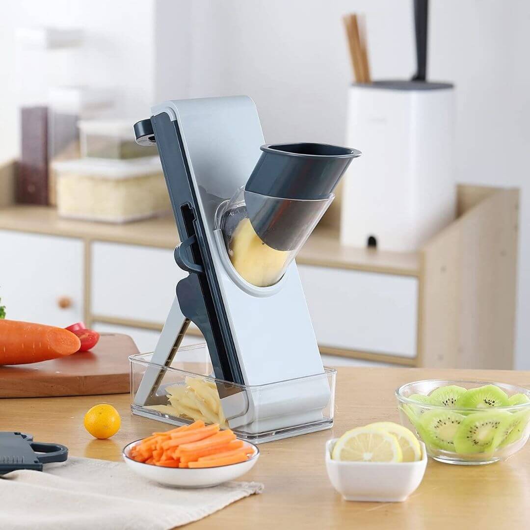 Avelena | Slicepro Multifunktionaler Gemüseschneider für Perfekte Ergebnisse