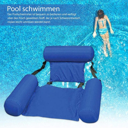 Avelena | Schwimmendes Schwimmbett und Liegestuhl