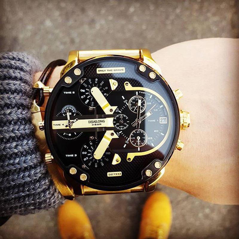 Avelena | Edelstahl Chronograph Quarz Uhr