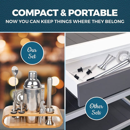 Avelena | 12-Teilig: Cocktail-Shaker-Set