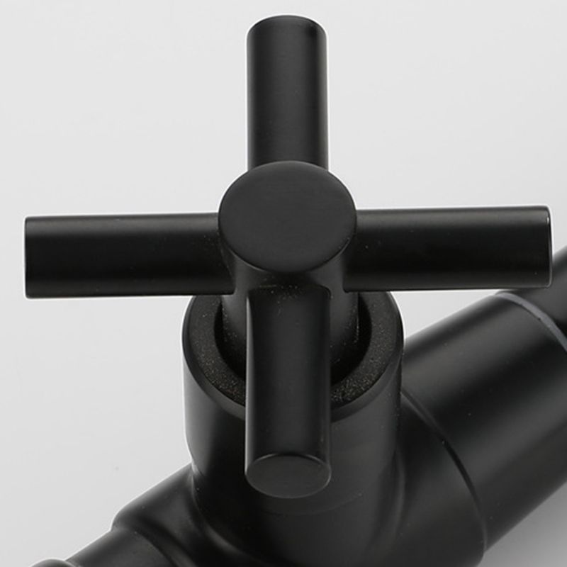 Avelena | Modern 1-Hand Waschbeckenarmatur 1 Loch Wandmontierte Badezimmerarmatur