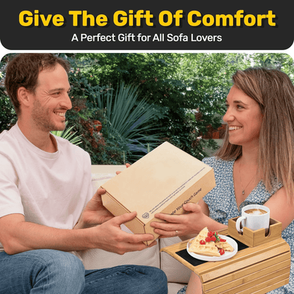 Avelena | BambooSip – Eleganter Couch-Becherhalter