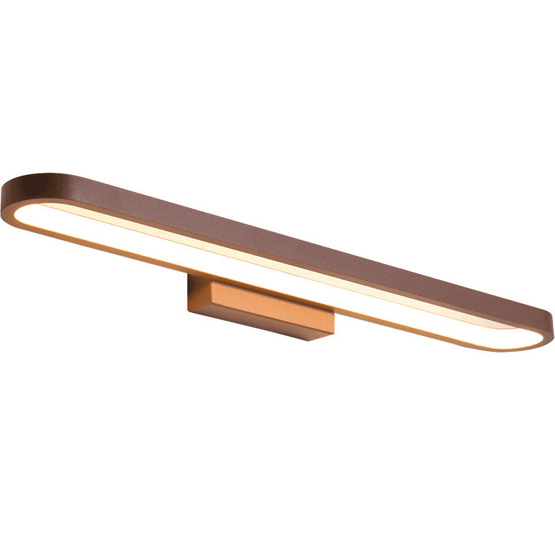 Avelena | Leigh moderne Wandleuchte linear, Gold, Schlafzimmer/Badezimmer, Metall