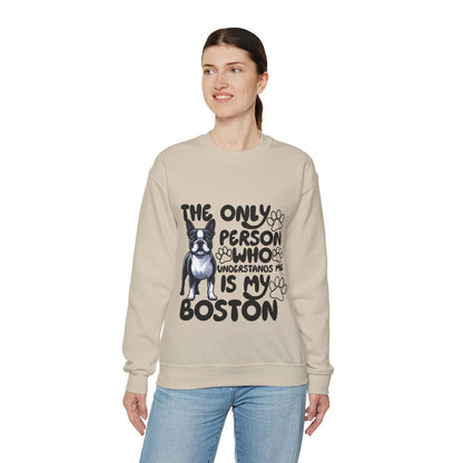 Avelena | Elvis Unisex Sweatshirt Für Boston Terrier Liebhaber