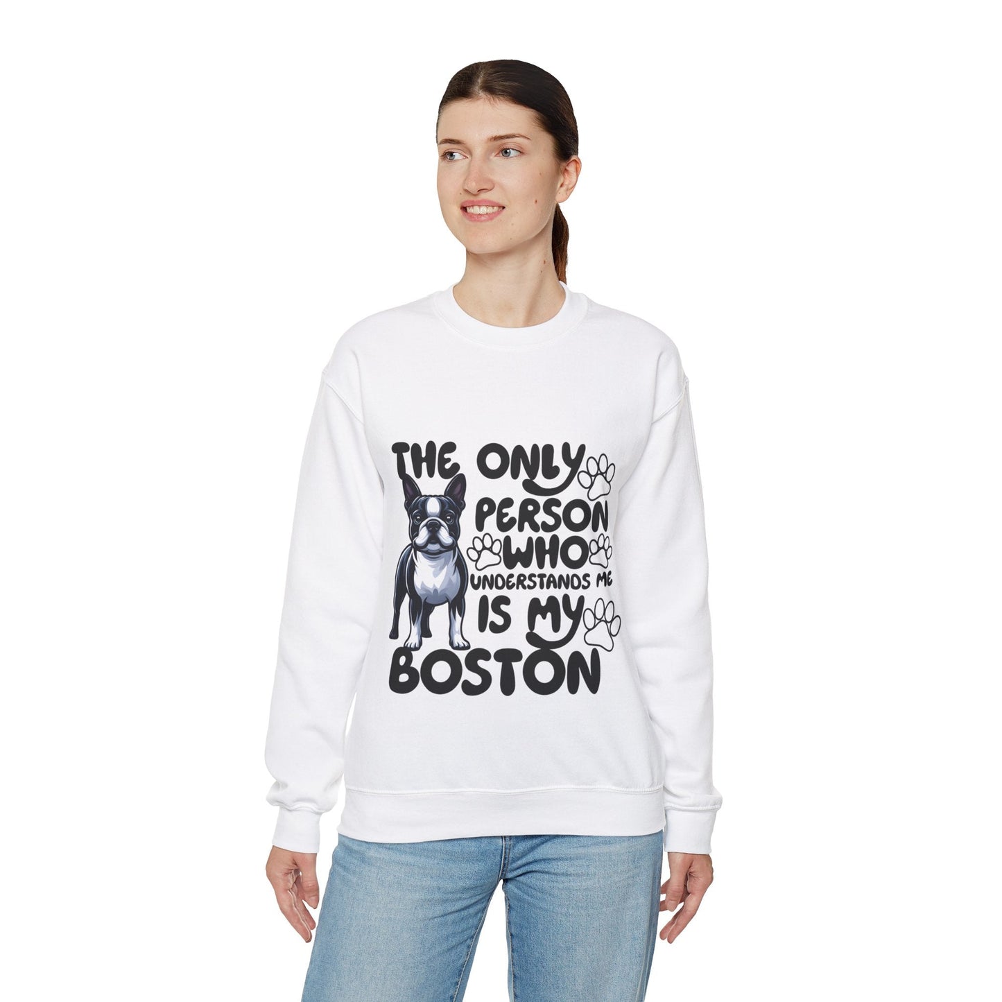 Avelena | Elvis Unisex Sweatshirt Für Boston Terrier Liebhaber