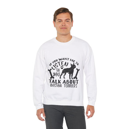 Avelena | Alfie Unisex Sweatshirt Für Boston Terrier Liebhaber