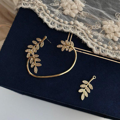 Avelena | Glänzende Zirkon Ohrringe