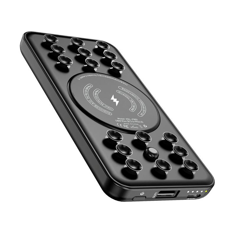 Avelena | Kabellose Powerbank mit Saugnäpfen