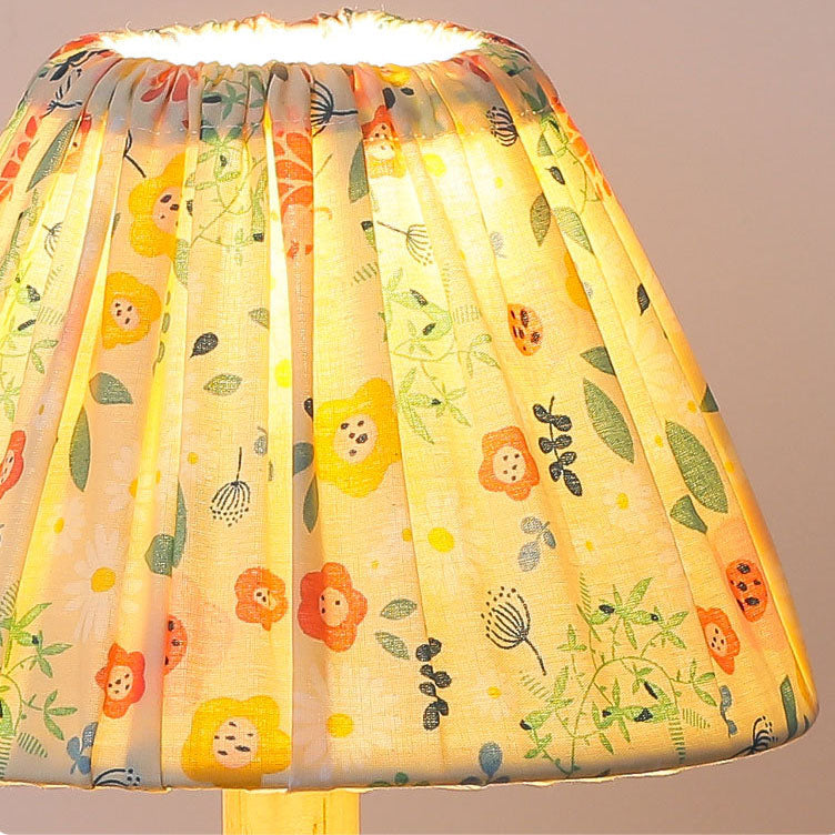 Avelena | Moderne Minimalistische Kreative Eisen Blumenform 1-Lampe Tischlampe