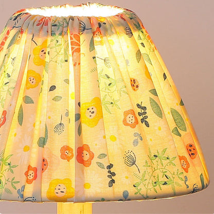 Avelena | Moderne Minimalistische Kreative Eisen Blumenform 1-Lampe Tischlampe