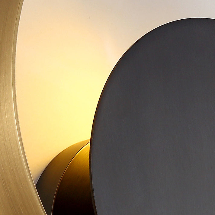 Avelena | Moderne Minimalistische Eisen Kreis Ring 1-Licht Wand Sconces Lampe Für Schlafzimmer