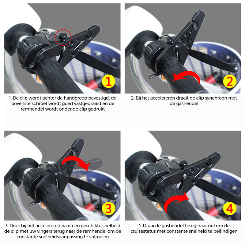 Avelena | Motorrad Cruise Control Gaslock-Assistent