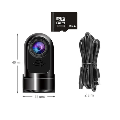 Avelena | 1080P HD 360° rotierende Mini ADAS Dashcam