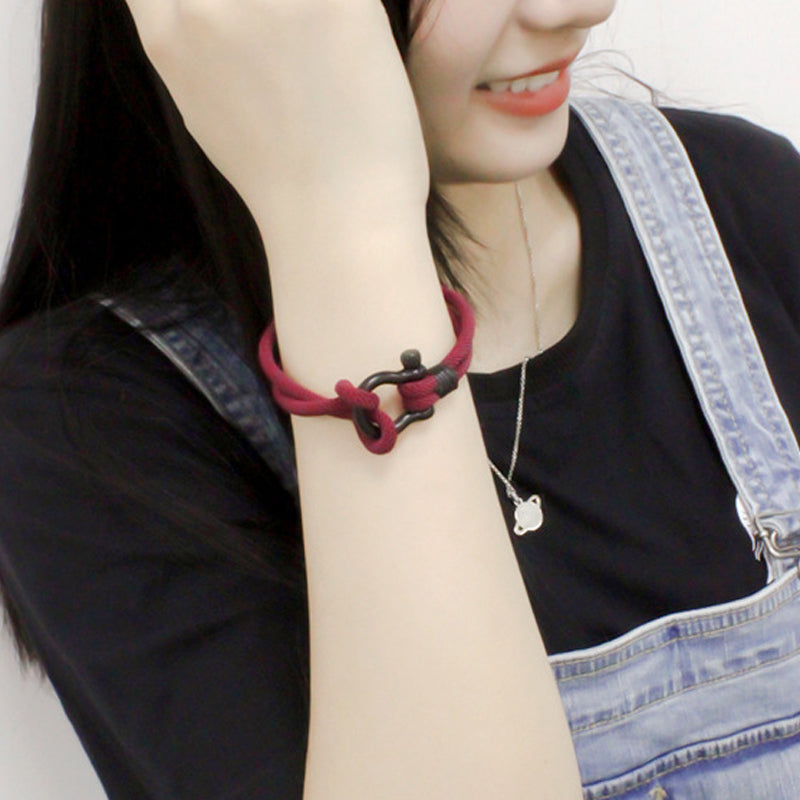 Avelena | Nautisch Gewebtes Taustrick Armband