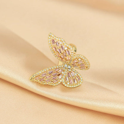 Avelena | Ziron Schmetterling Ring
