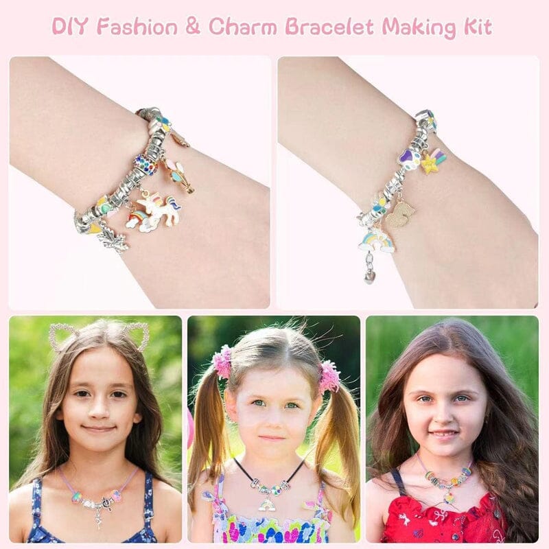 Avelena | DIY Mädchen Charm-Armband Bastelset