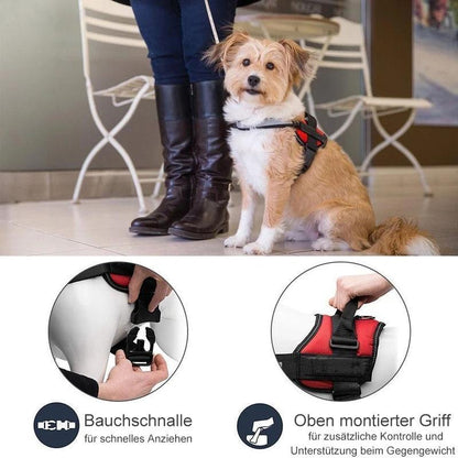 Avelena | Reflektierende all-in-one No Pull-Hundegeschirr