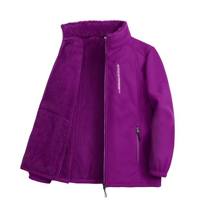 Avelena | Leichte Damen-Zip-Jacke, Perfekt für Draußen, Fleece-Weste