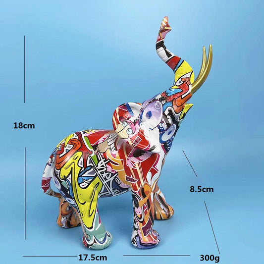 Avelena | Graffiti Elefanten