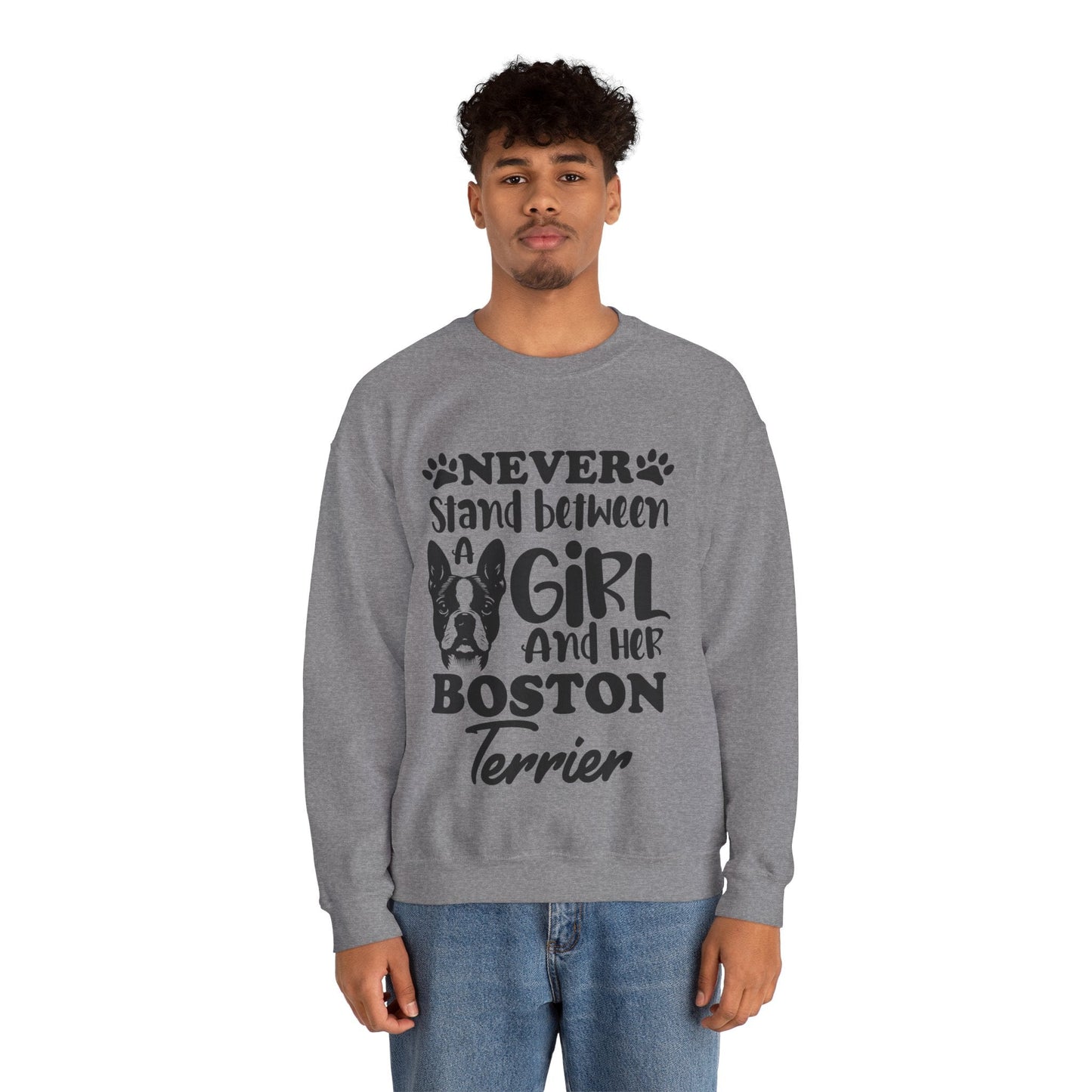 Avelena | Dasher Unisex Sweatshirt Für Boston Terrier Liebhaber