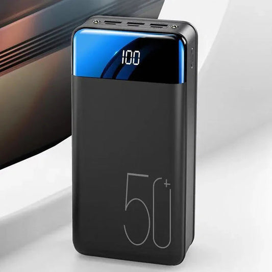 Avelena | 50000mAh Große Kapazität Power Bank Mobiltelefon Super Schnellladegerät Mobiles Stromversorgung Tablet Laptop Externe Stromversorgung