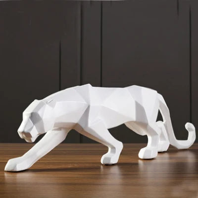 Avelena | Strenges Schwarz-Weiß Panther Figuren