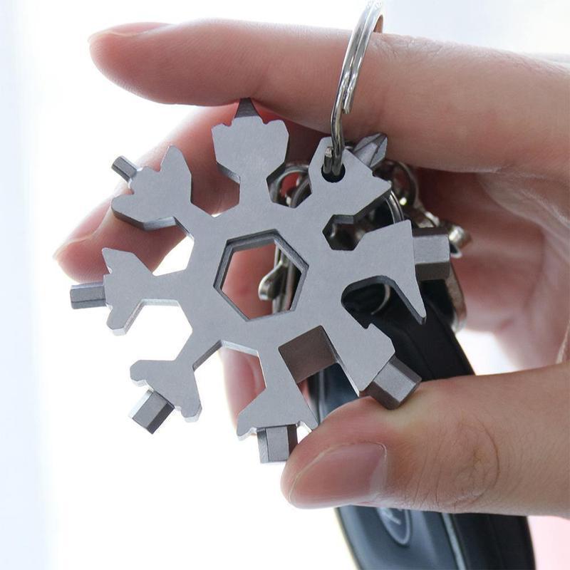 Avelena | 18-in-1 Edelstahl Schneeflocken Multi-tool