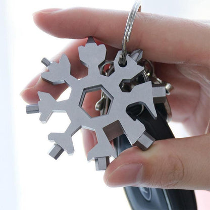 Avelena | 18-in-1 Edelstahl Schneeflocken Multi-tool