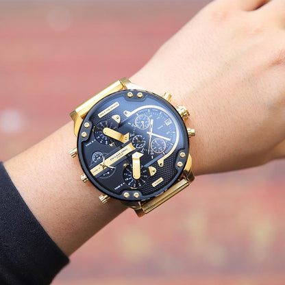 Avelena | Edelstahl Chronograph Quarzuhr – Elegante Herren Luxus-Uhr