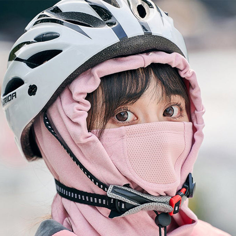 Avelena | Hooded Face Mask mit Nackenwärmer für das Radfahren