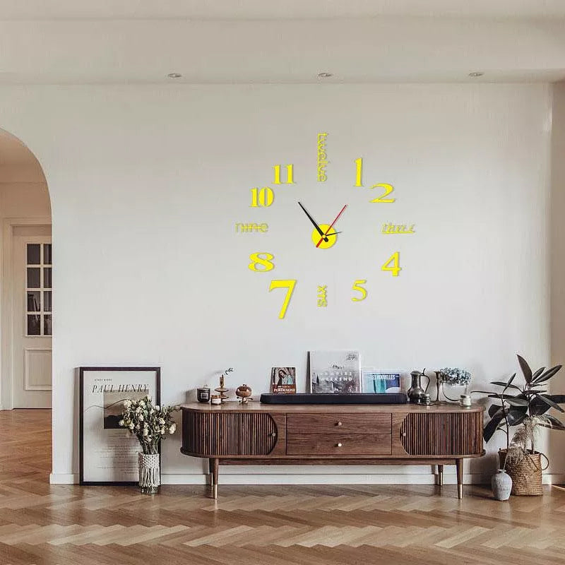 Avelena | Diy Schlagfreie Wanduhr