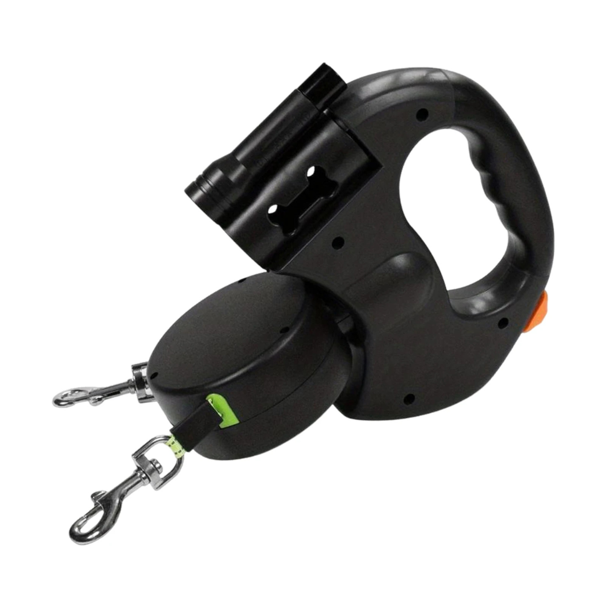 Avelena | Nie Wieder Verheddern Doppelleine für Hunde mit Led-Licht