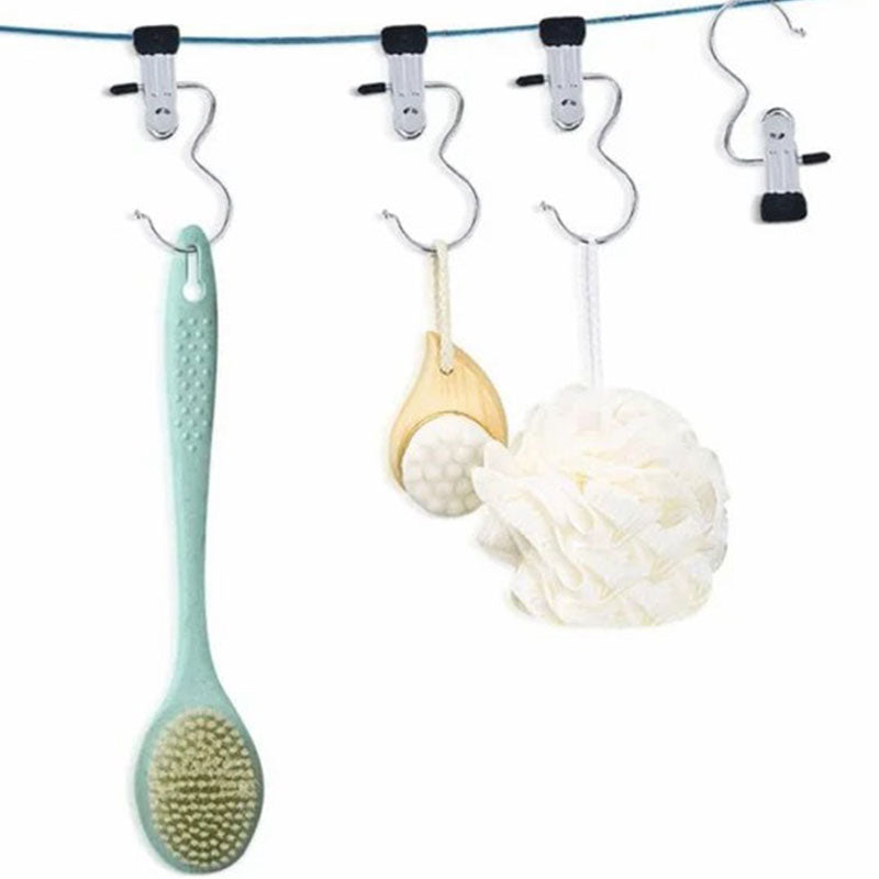 Avelena | Rostschutz Clip Platzsparende Wäscheklammer Hut Hose Lagerung Hängender Reisehaken