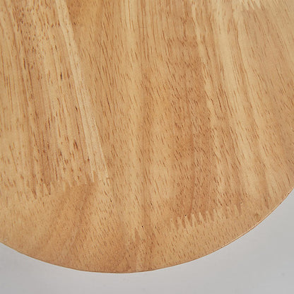 Avelena | Moderne Minimalistische Runde Irreguläre Oval Holz LED Wandleuchte Lampe Für Wohnzimmer