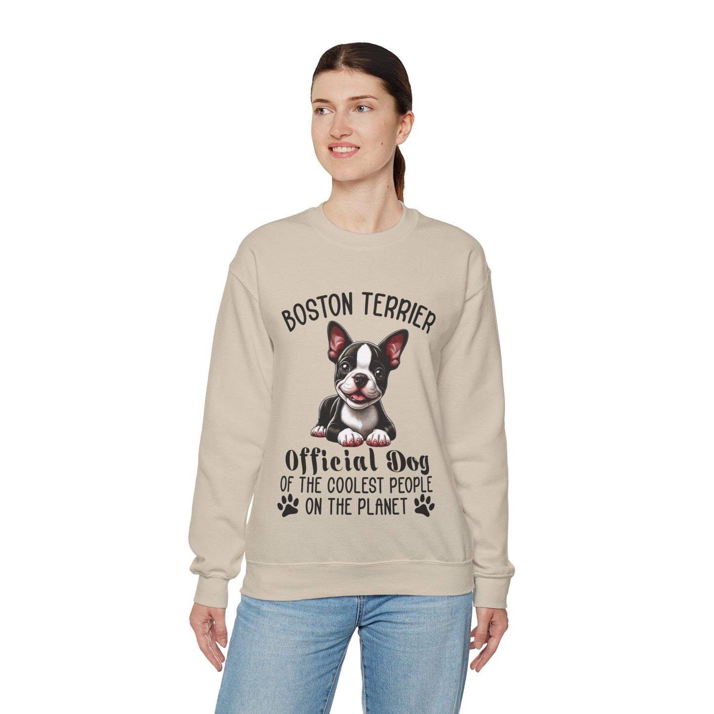 Avelena | Sinatra Unisex Sweatshirt Für Boston Terrier Liebhaber