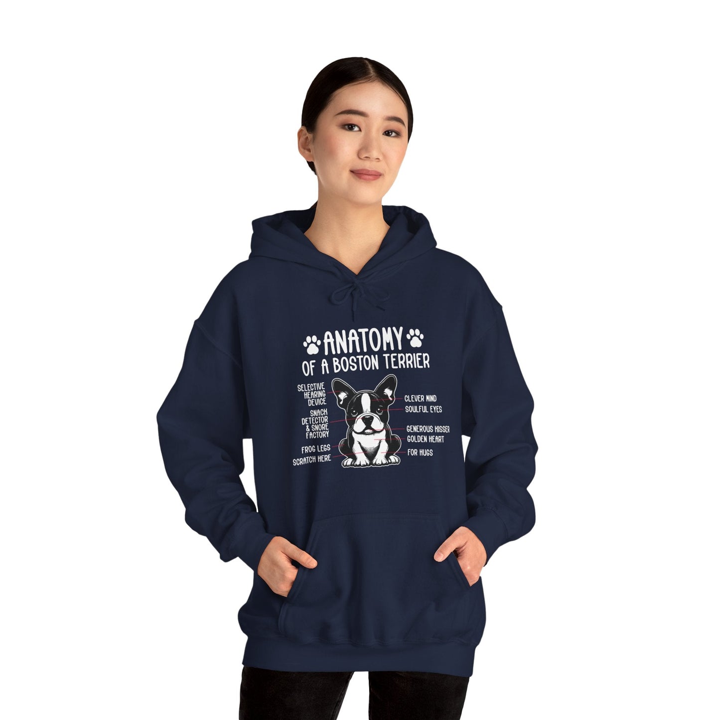 Avelena | Liberty Unisex Hoodie Für Boston Terrier Liebhaber