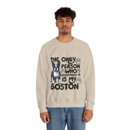 Avelena | Elvis Unisex Sweatshirt Für Boston Terrier Liebhaber