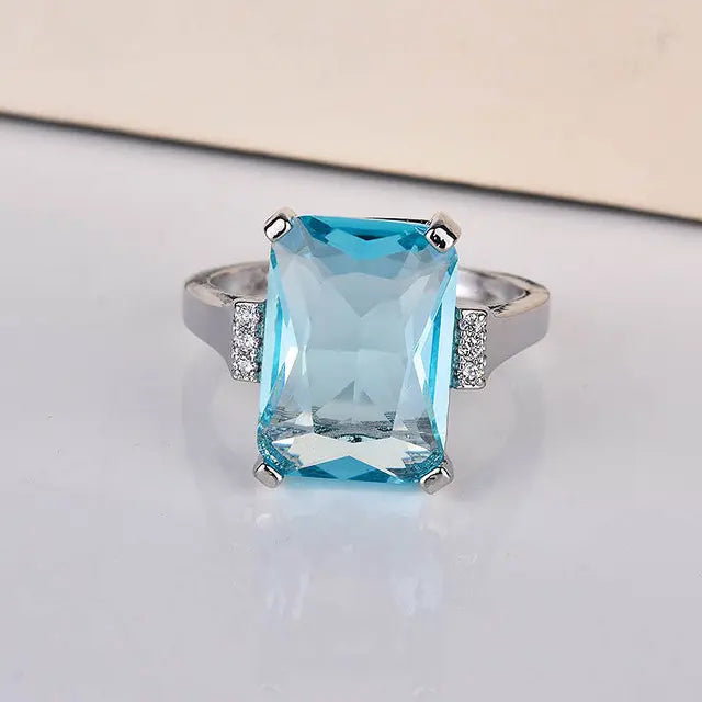Avelena | Strahlende Paraiba Edesteinringe für Damen